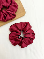 Berry cherry Satin Scrunchie