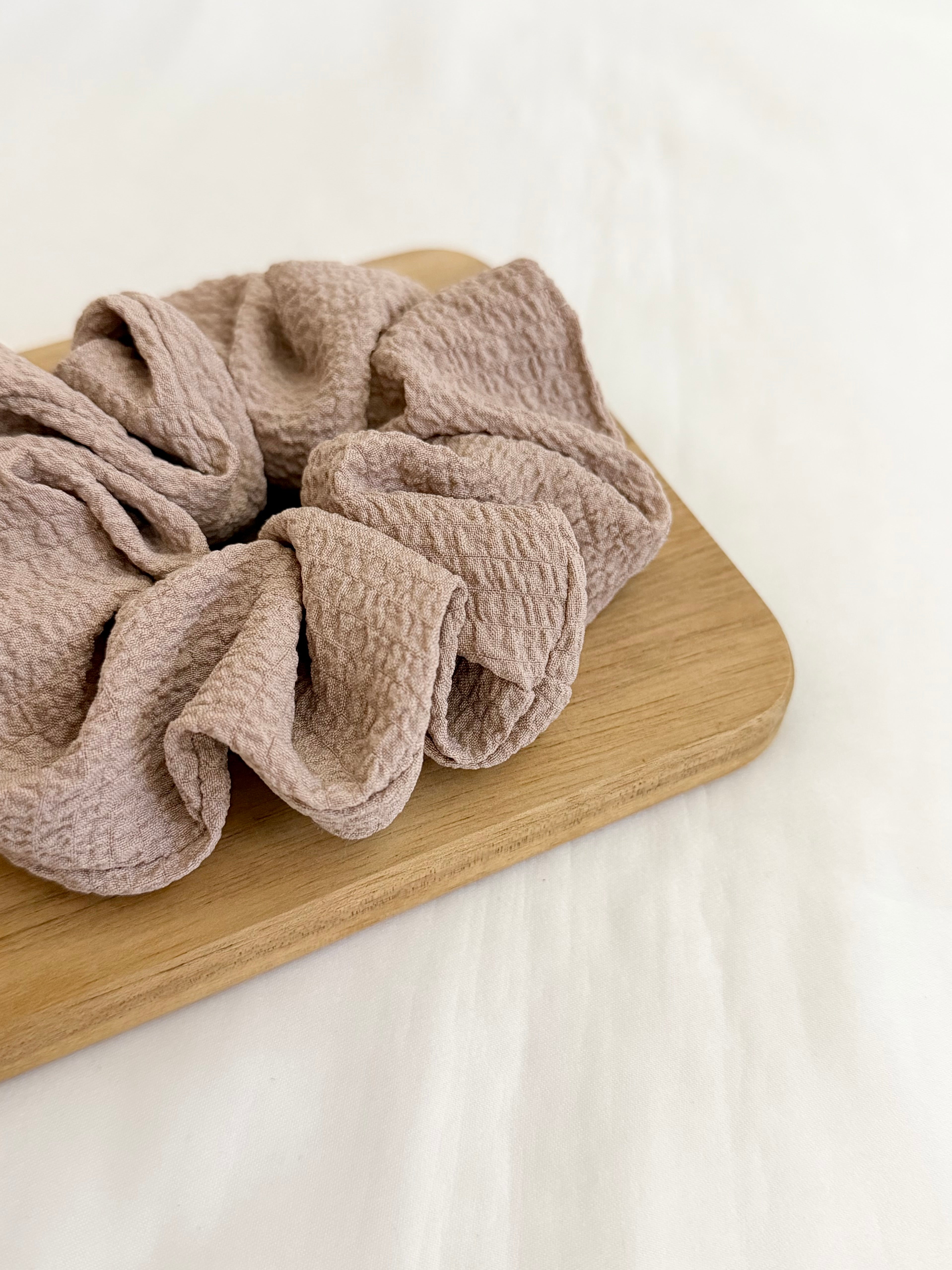 Dusty Peony Scrunchie