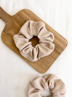Vanilla Blush Corduroy Scrunchie
