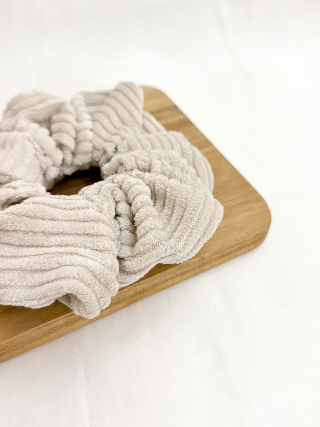 Soft Dune Corduroy Scrunchie
