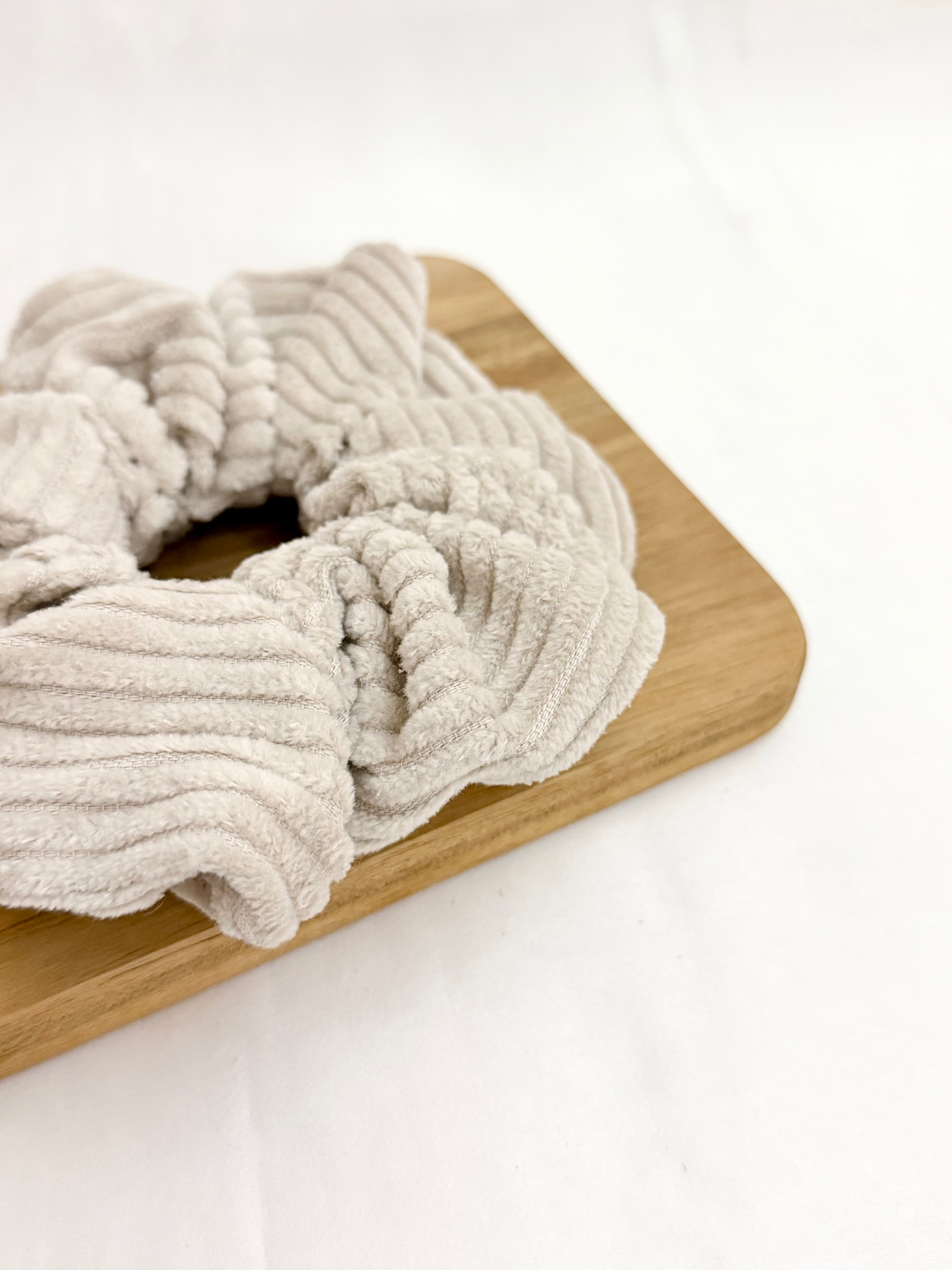 Soft Dune Corduroy Scrunchie