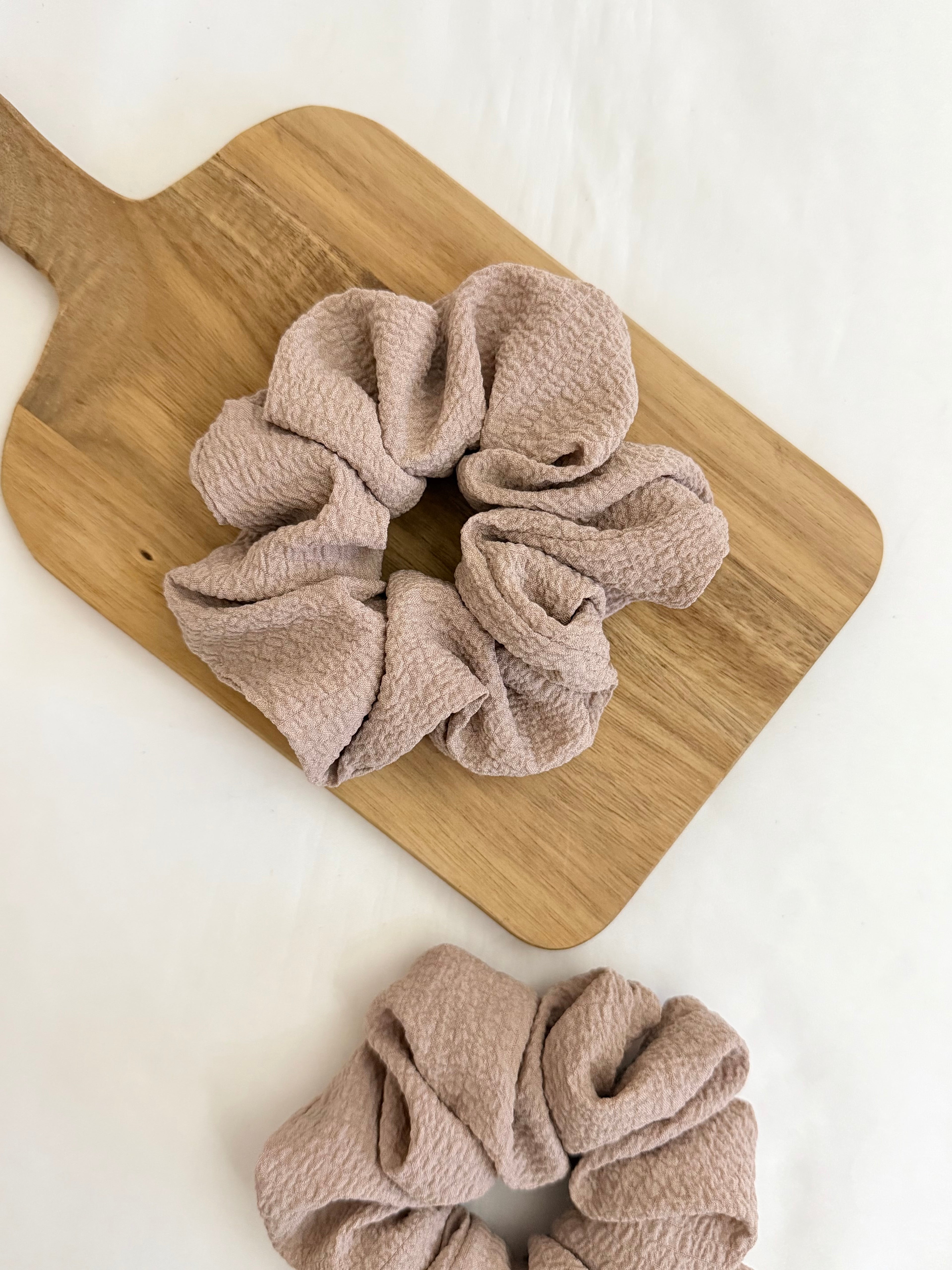 Dusty Peony Scrunchie