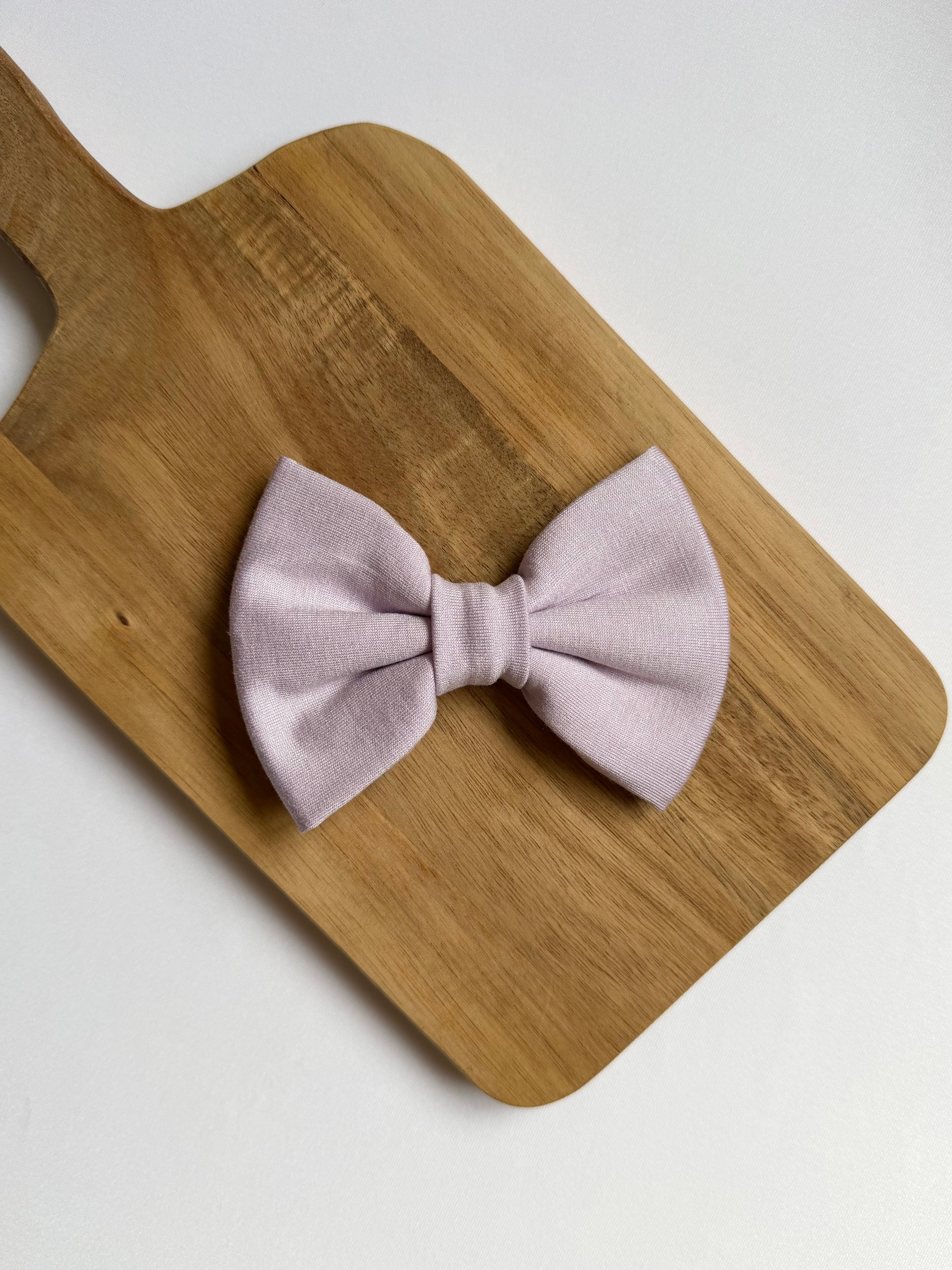 Lavender Haze Dog Bow