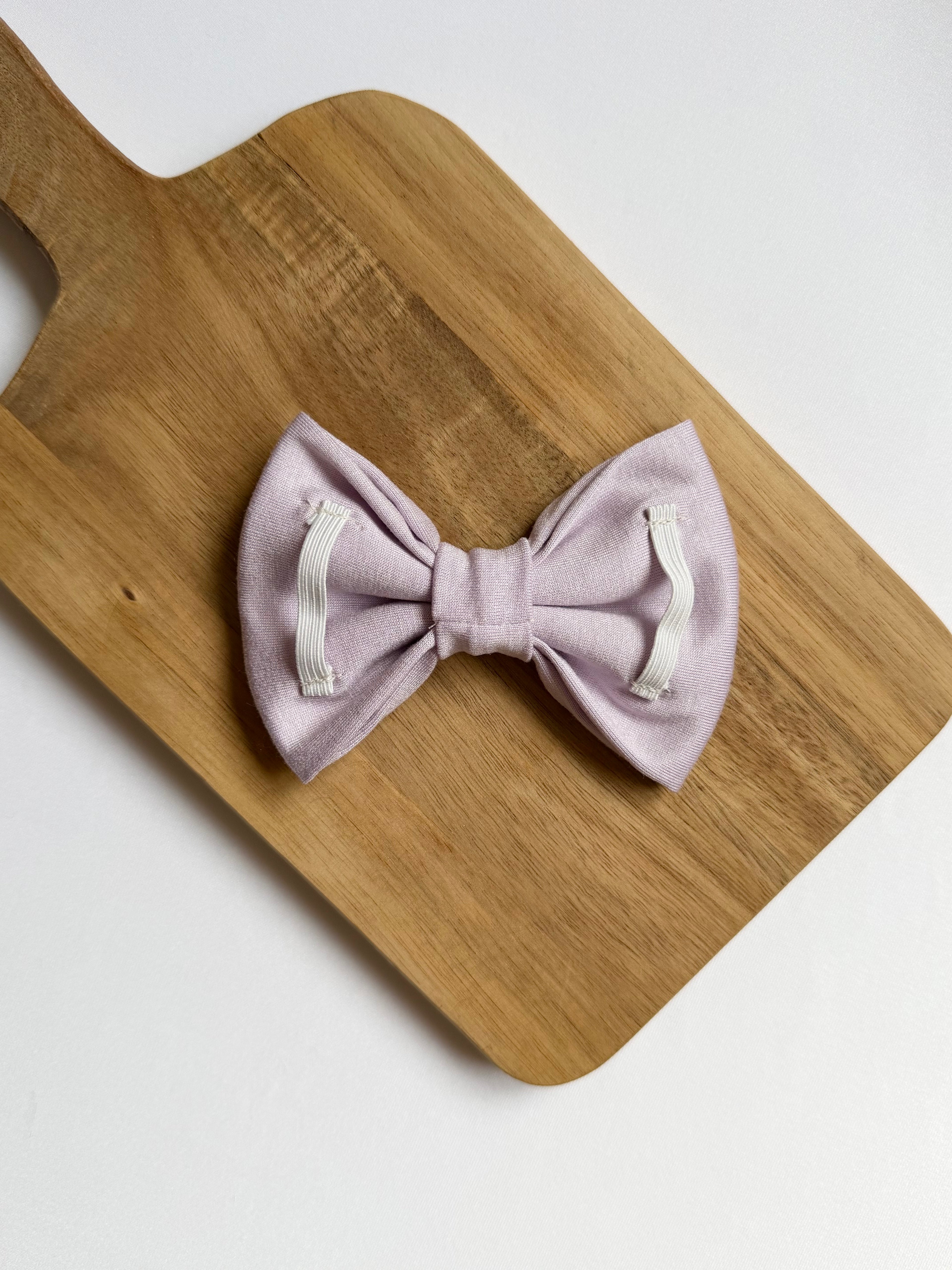 Lavender Haze Dog Bow