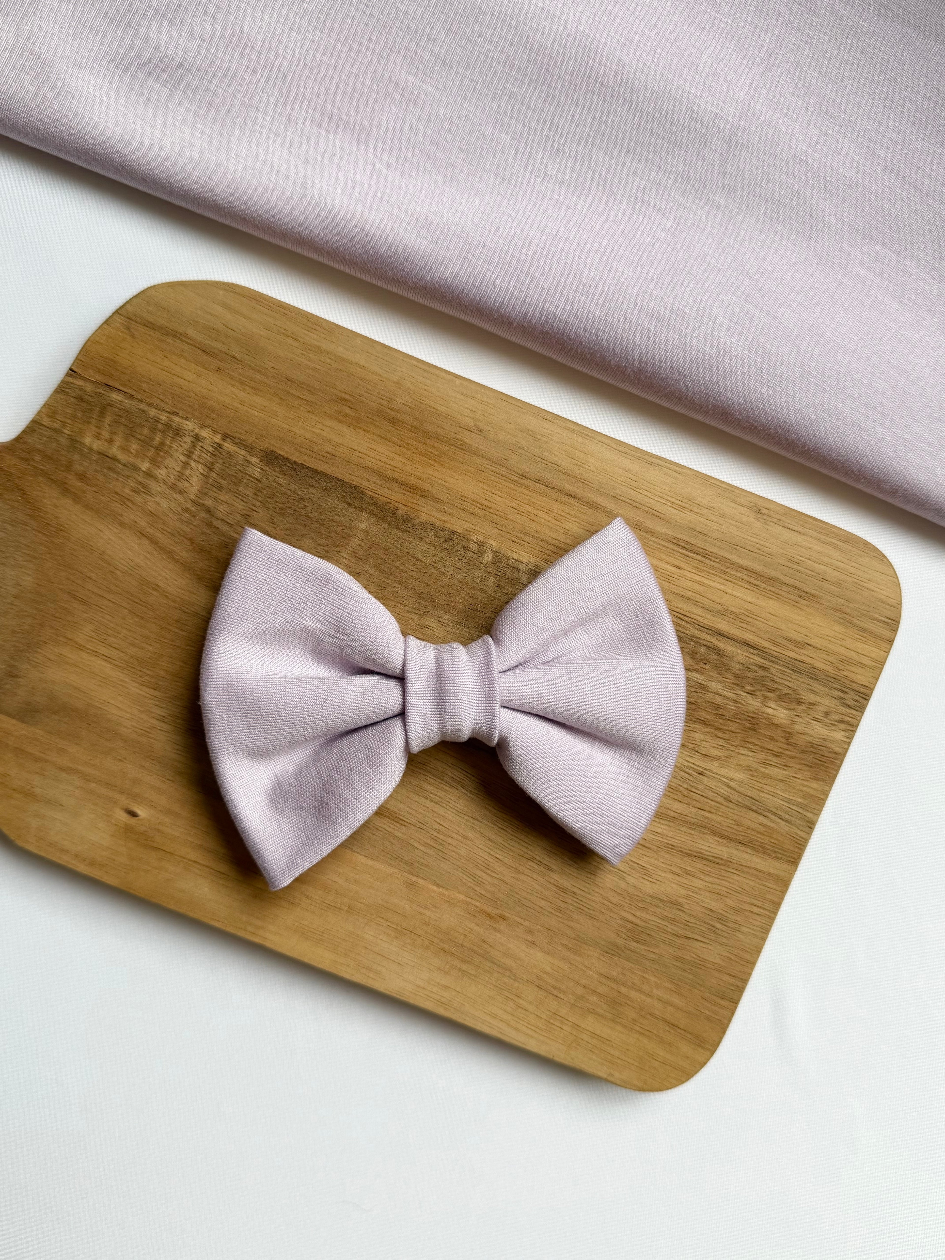 Lavender Haze Dog Bow