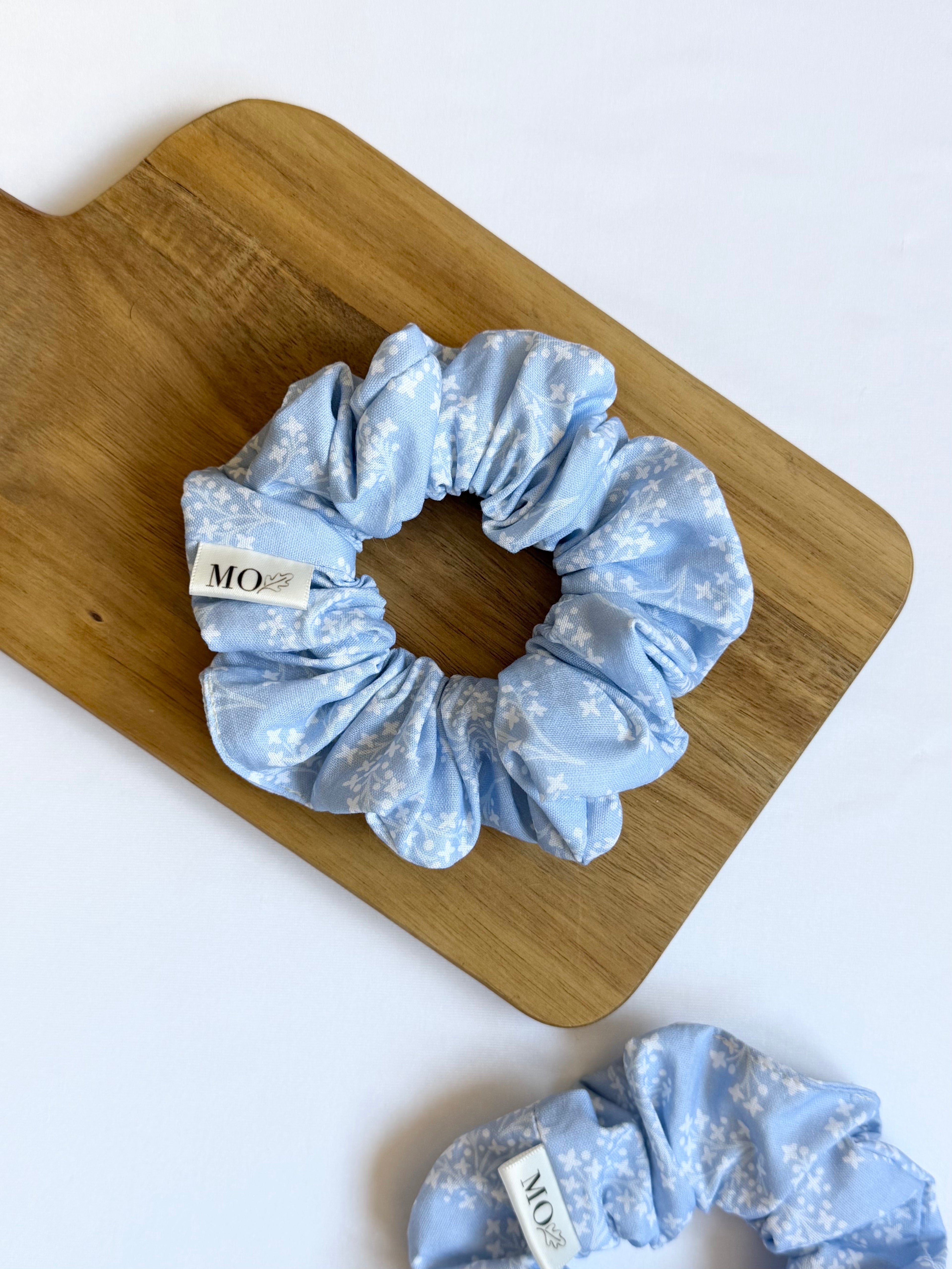 Forget-me-not Scrunchie